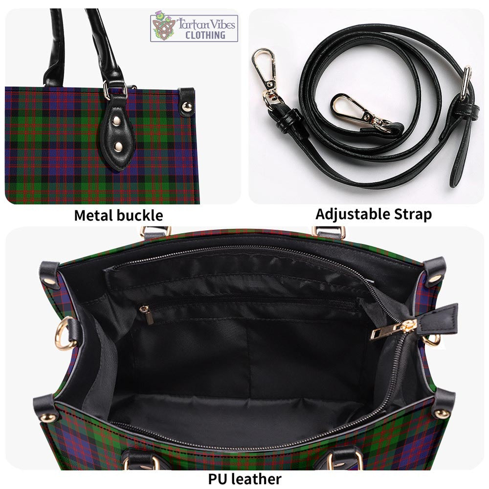 Tartan Vibes Clothing MacDonald Tartan Luxury Leather Handbags