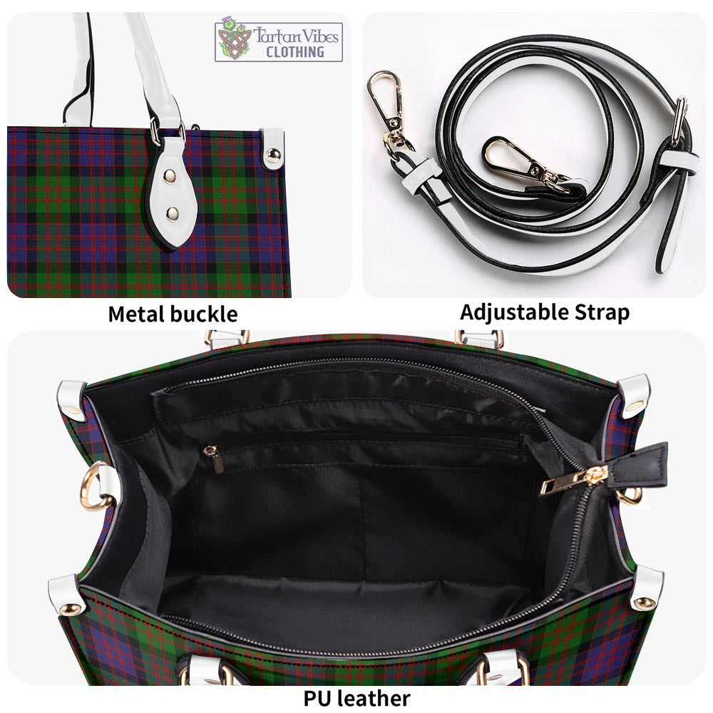 Tartan Vibes Clothing MacDonald Tartan Luxury Leather Handbags