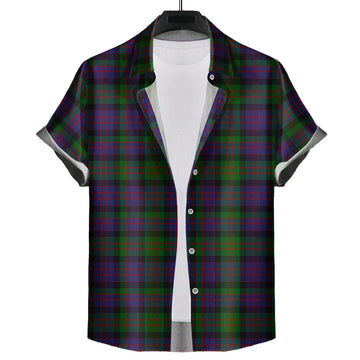 MacDonald (McDonald) Tartan Short Sleeve Button Down Shirt