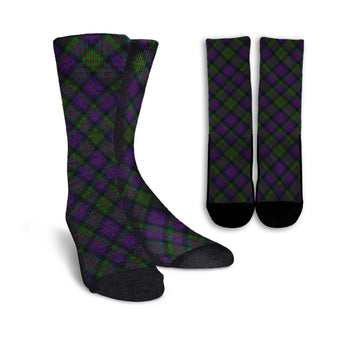 MacDonald (McDonald) Tartan Crew Socks Cross Tartan Style