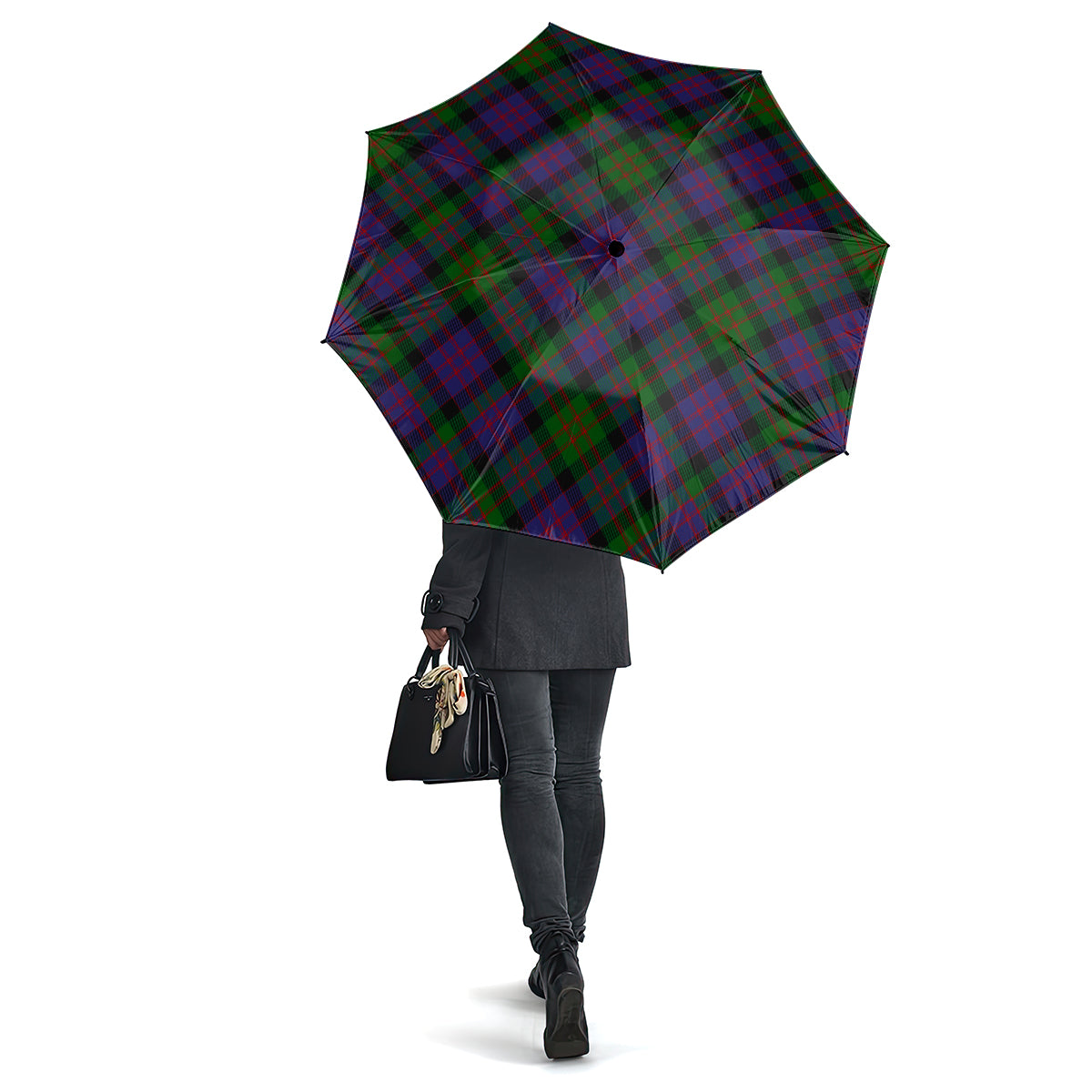 MacDonald Tartan Umbrella One Size - Tartanvibesclothing