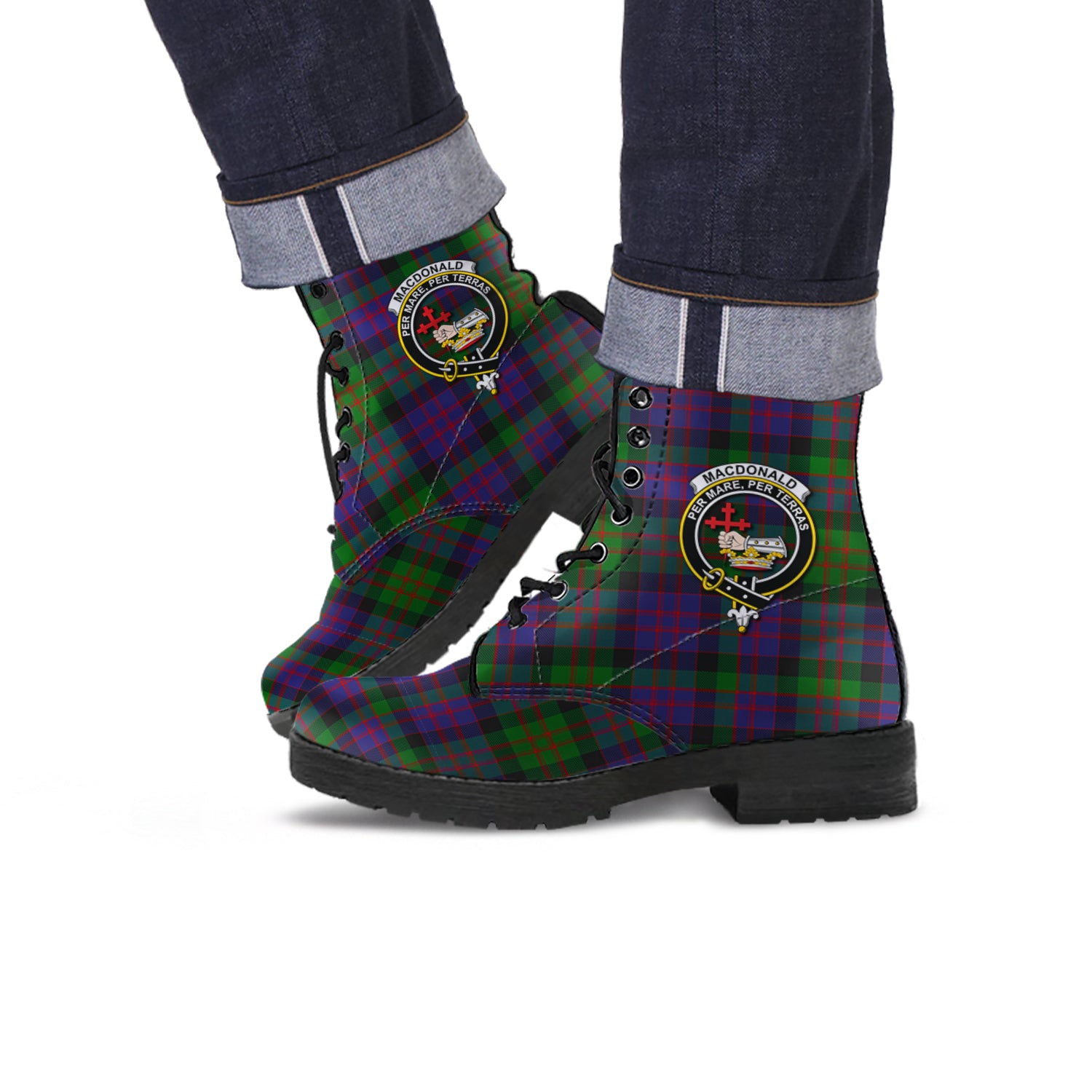 macdonald-tartan-leather-boots-with-family-crest