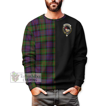 MacDonald (McDonald) Tartan Sweatshirt with Family Crest and Half Of Me Style Unisex - Tartan Vibes Clothing