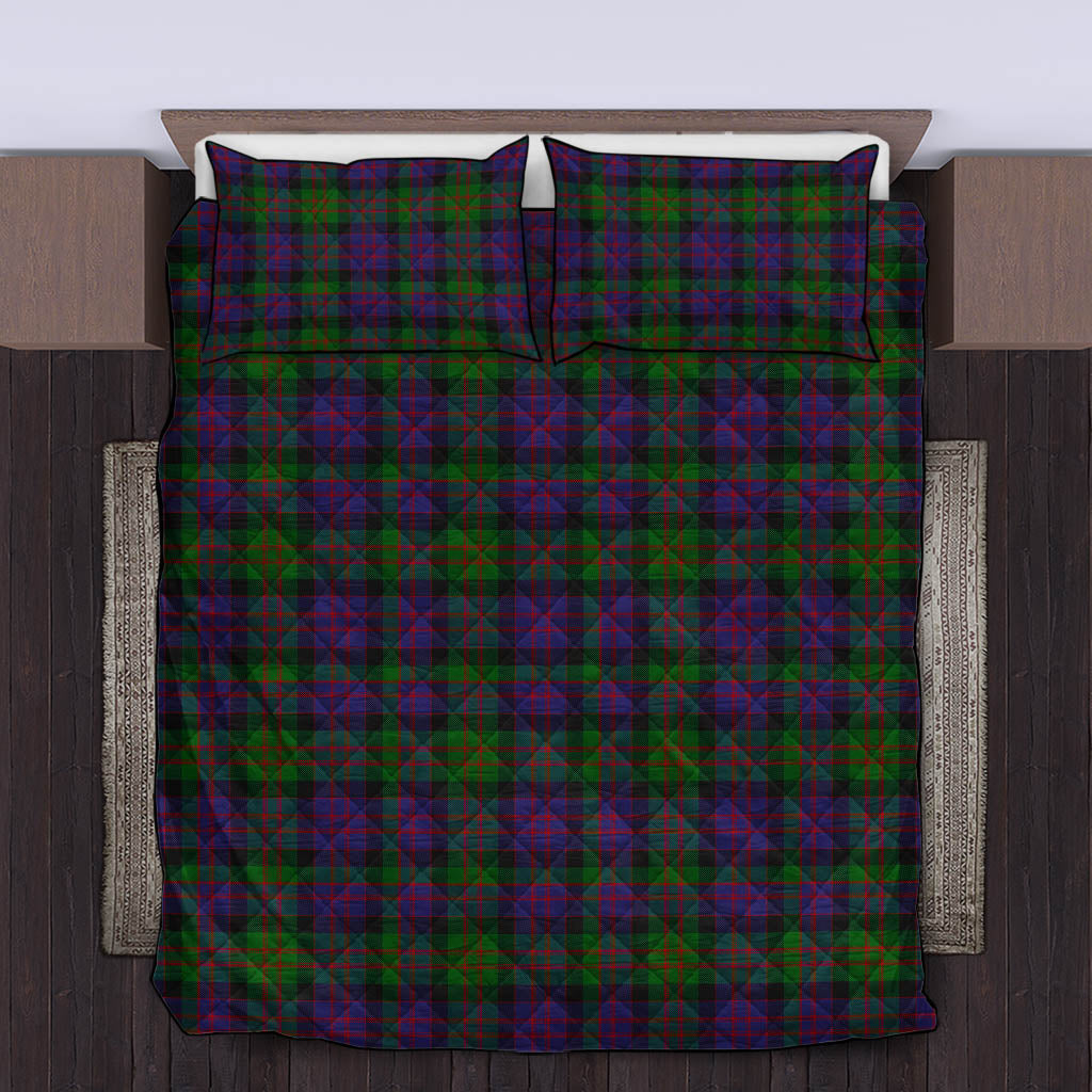 MacDonald (McDonald) Tartan Quilt Bed Set King - Tartan Vibes Clothing