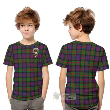 MacDonald (McDonald) Tartan Kid T-Shirt with Family Crest Youth XL Size14 - Tartan Vibes Clothing