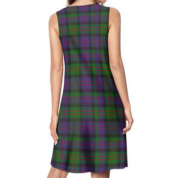 MacDonald (McDonald) Tartan Womens Casual Dresses