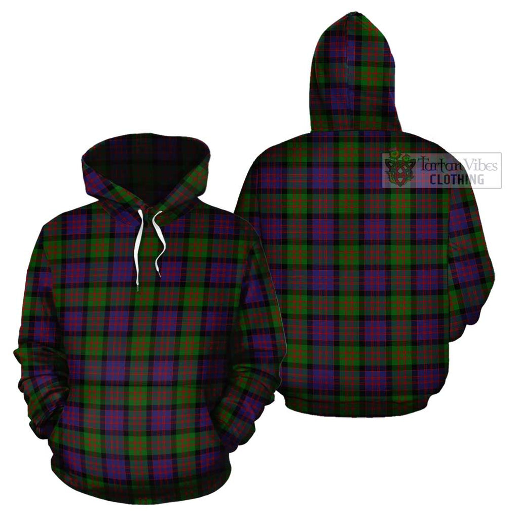 MacDonald (McDonald) Tartan Cotton Hoodie Pullover Hoodie - Tartan Vibes Clothing