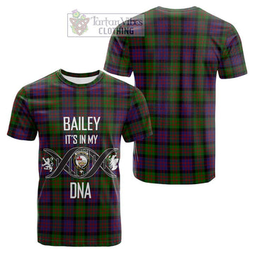 MacDonald (McDonald) Tartan Cotton T-shirt with Family Crest DNA In Me Style