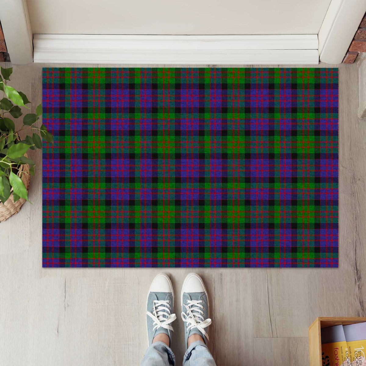 MacDonald (McDonald) Tartan Rubber Doormat - Tartan Vibes Clothing