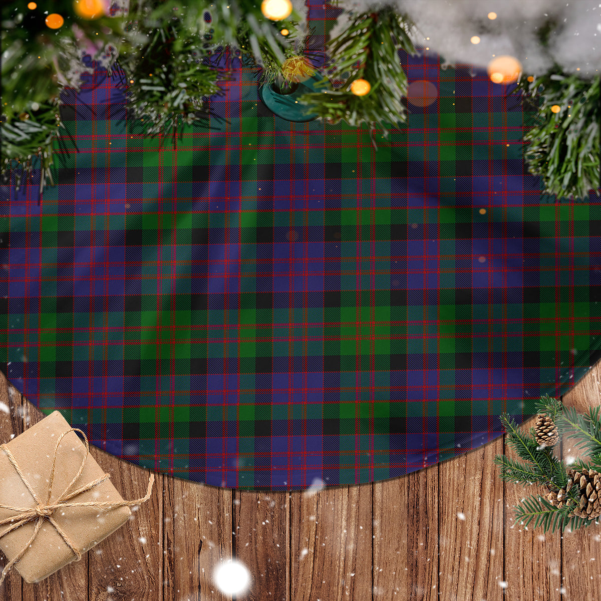 MacDonald (McDonald) Tartan Christmas Tree Skirt - Tartan Vibes Clothing