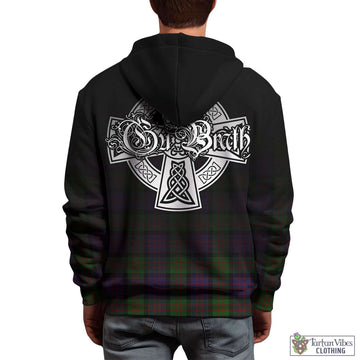 MacDonald (McDonald) Tartan Hoodie Featuring Alba Gu Brath Family Crest Celtic Inspired