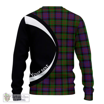 MacDonald (McDonald) Tartan Ugly Sweater with Family Crest Circle Style