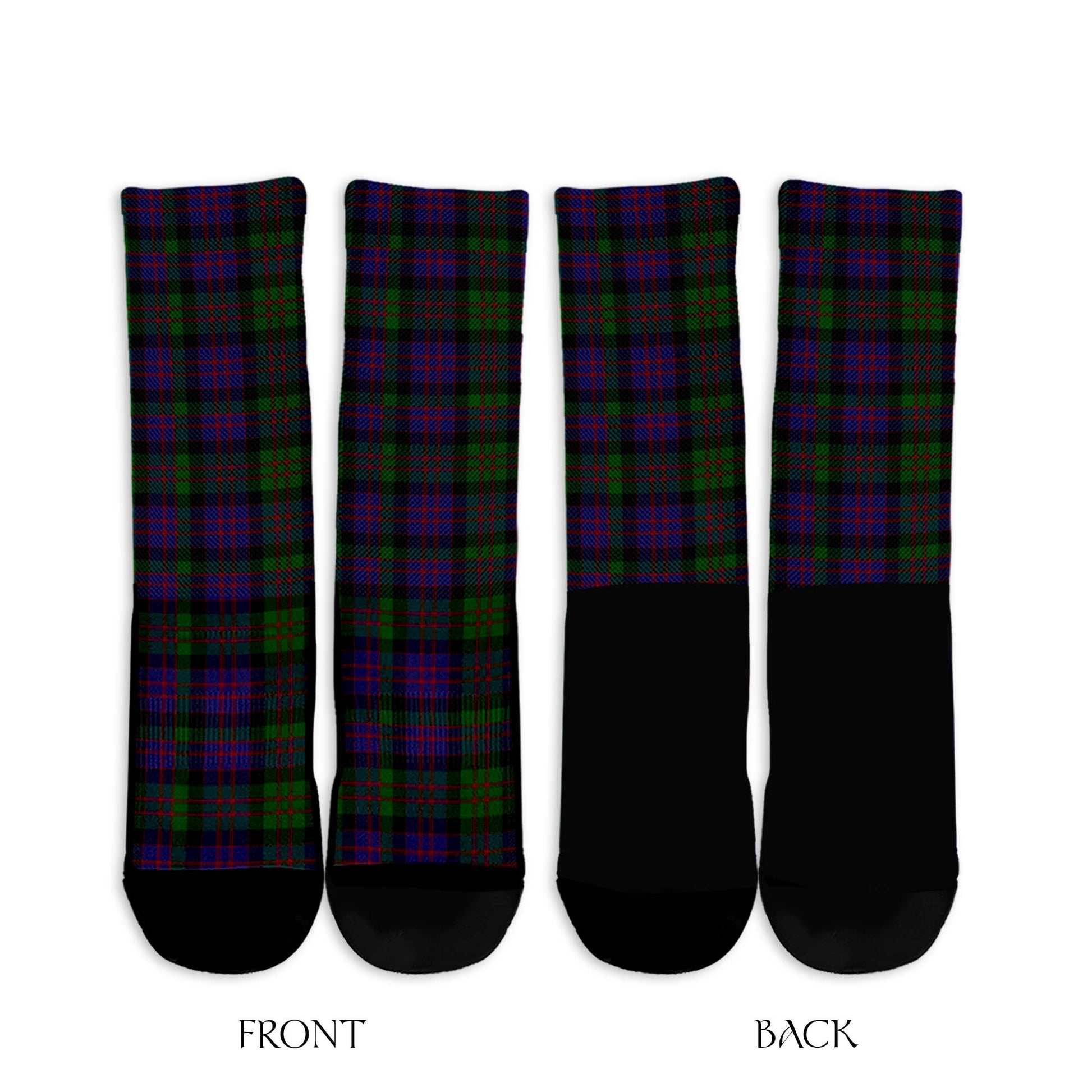 MacDonald Tartan Crew Socks - Tartanvibesclothing