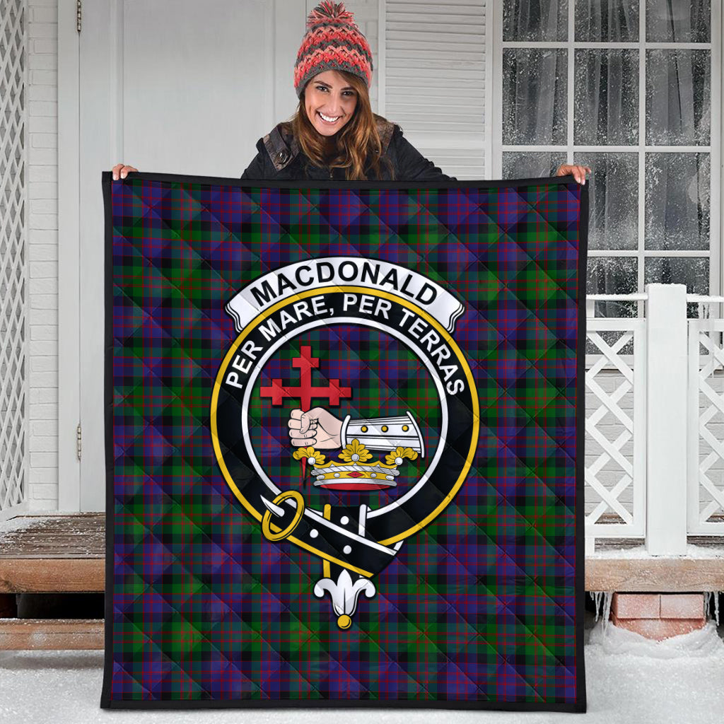 macdonald-tartan-quilt-with-family-crest