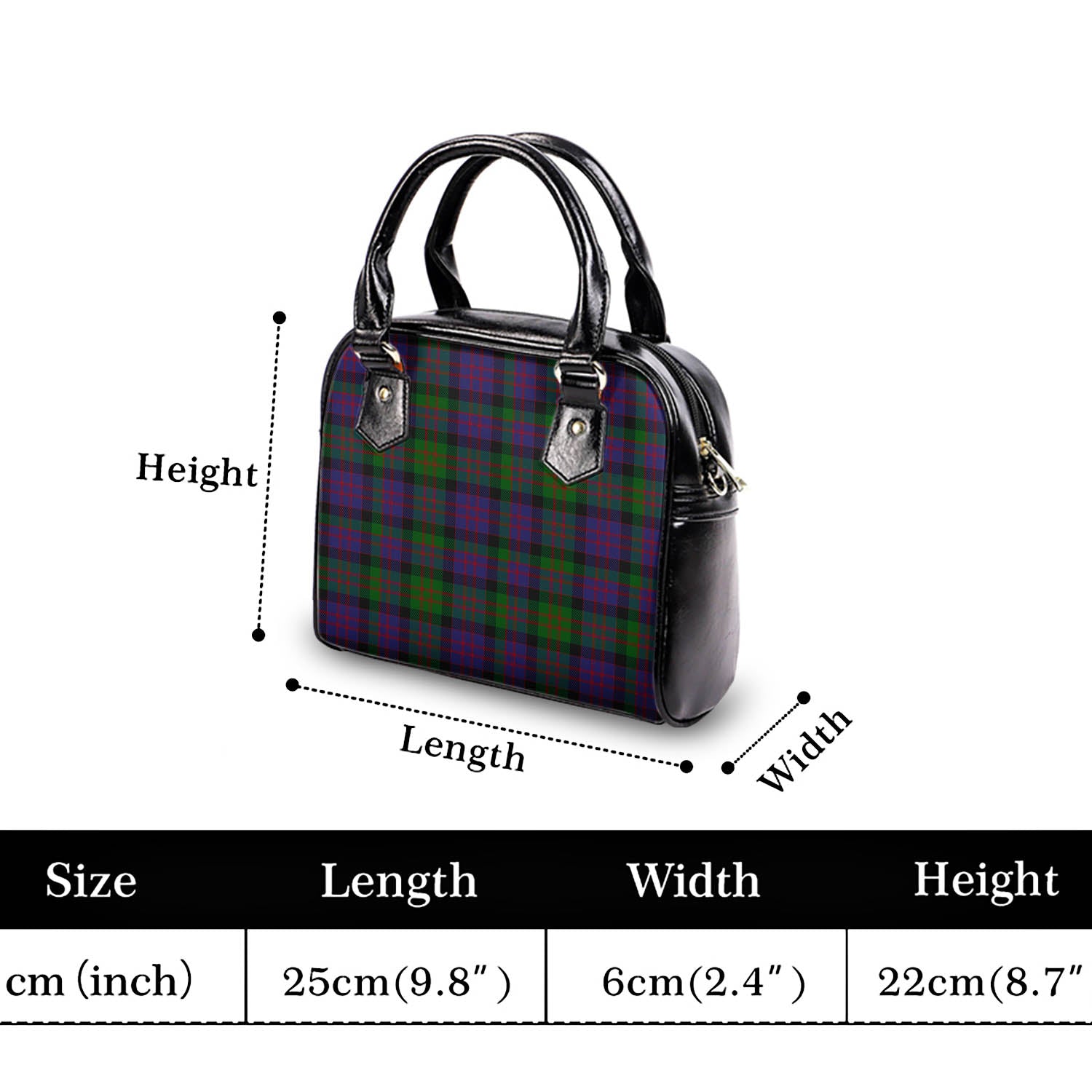 MacDonald Tartan Shoulder Handbags - Tartanvibesclothing