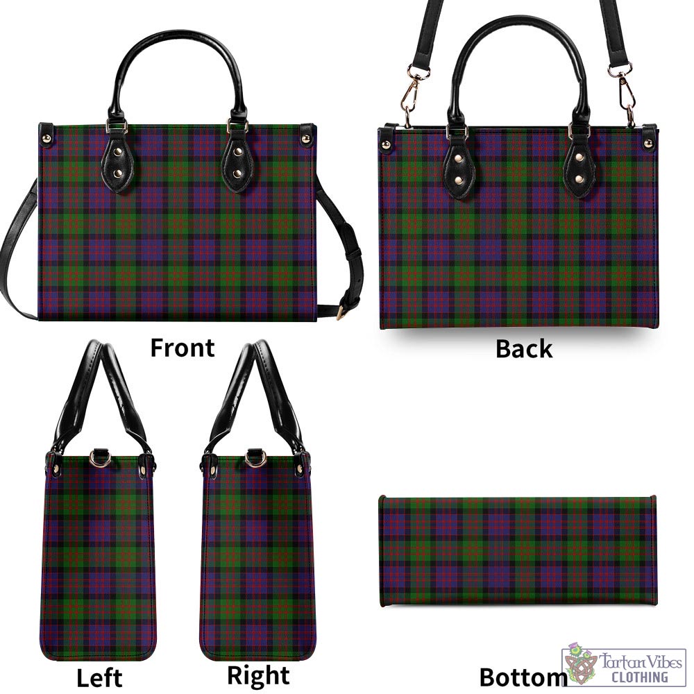 Tartan Vibes Clothing MacDonald Tartan Luxury Leather Handbags