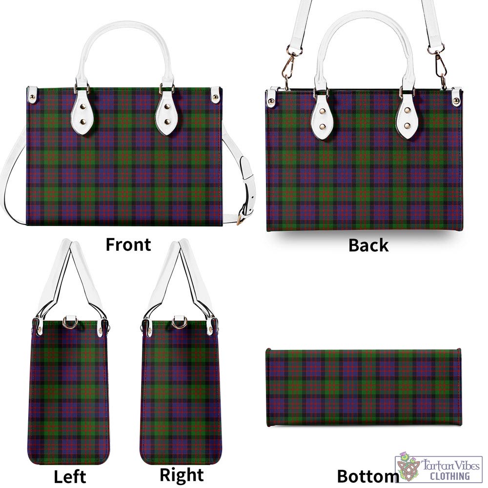 Tartan Vibes Clothing MacDonald Tartan Luxury Leather Handbags