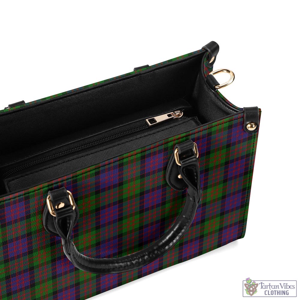 Tartan Vibes Clothing MacDonald Tartan Luxury Leather Handbags