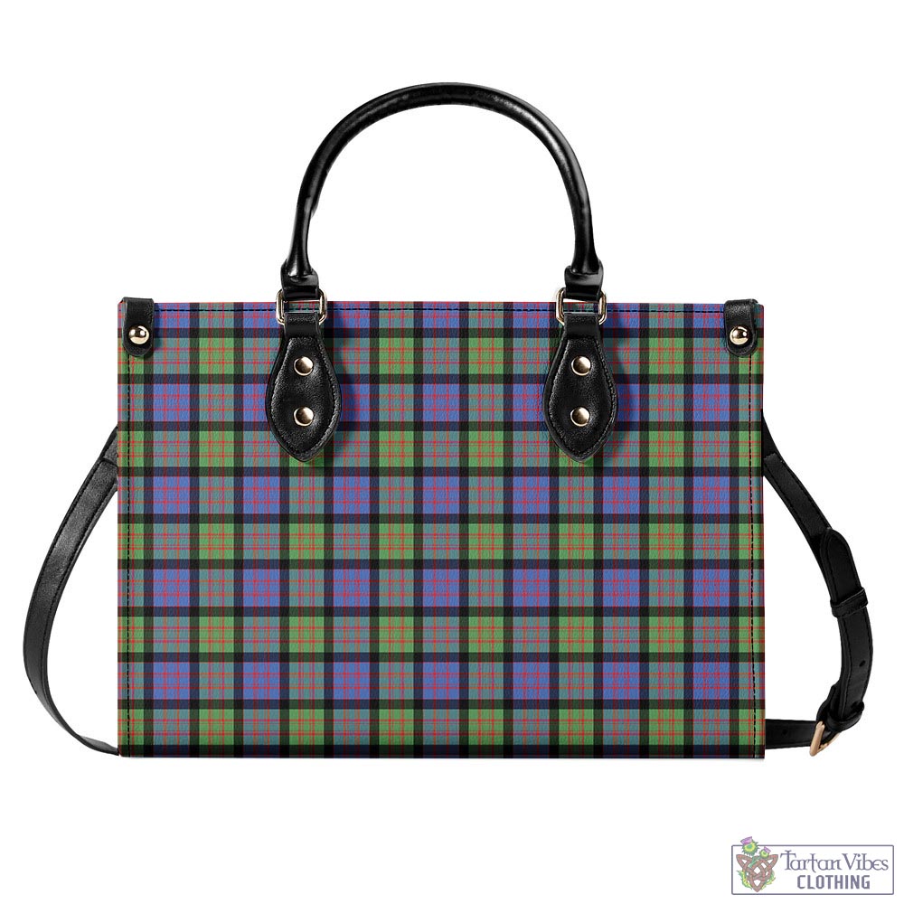 Tartan Vibes Clothing MacDonald Ancient Tartan Luxury Leather Handbags