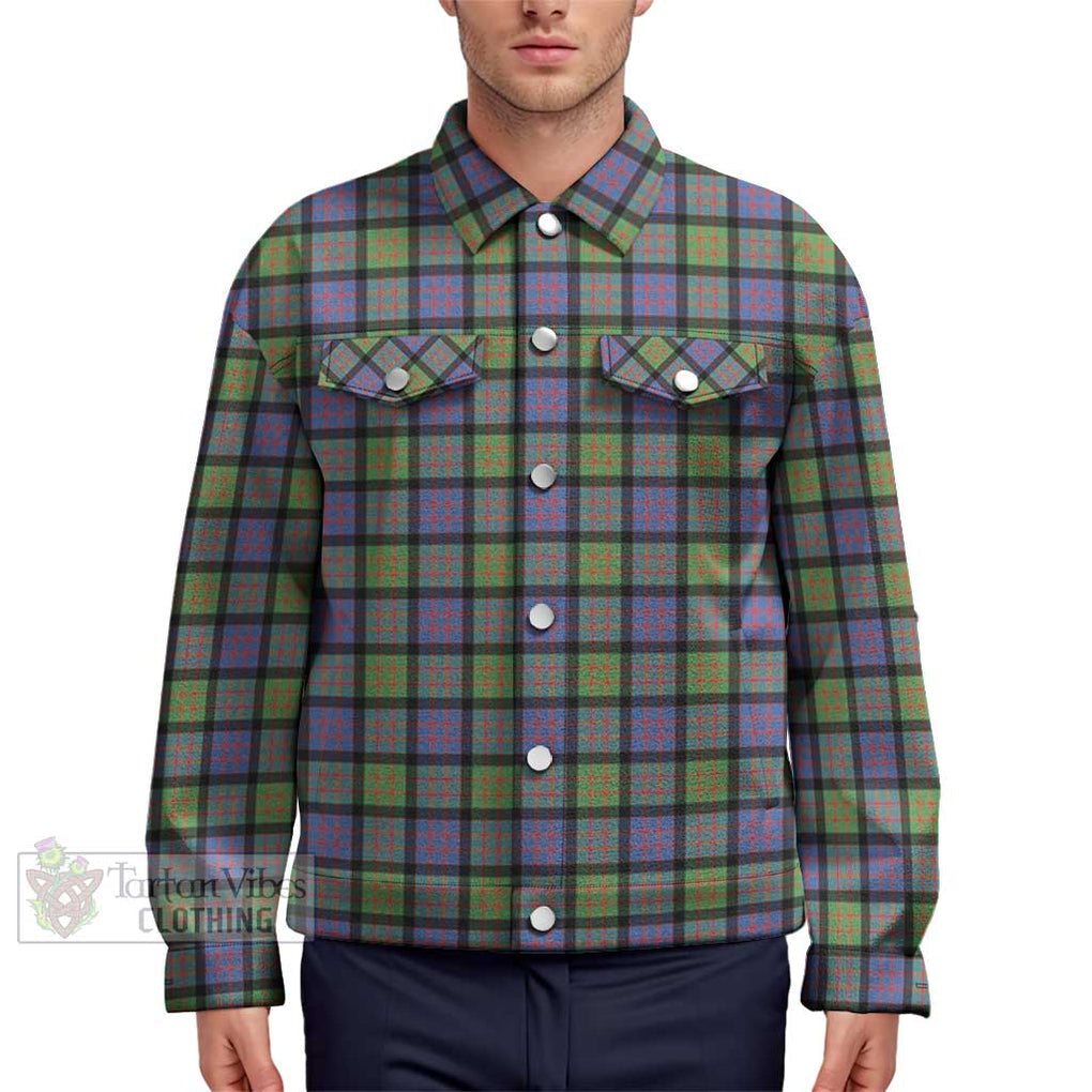 MacDonald Ancient Tartan Unisex Lapel Cotton Jacket Unisex - Tartan Vibes Clothing