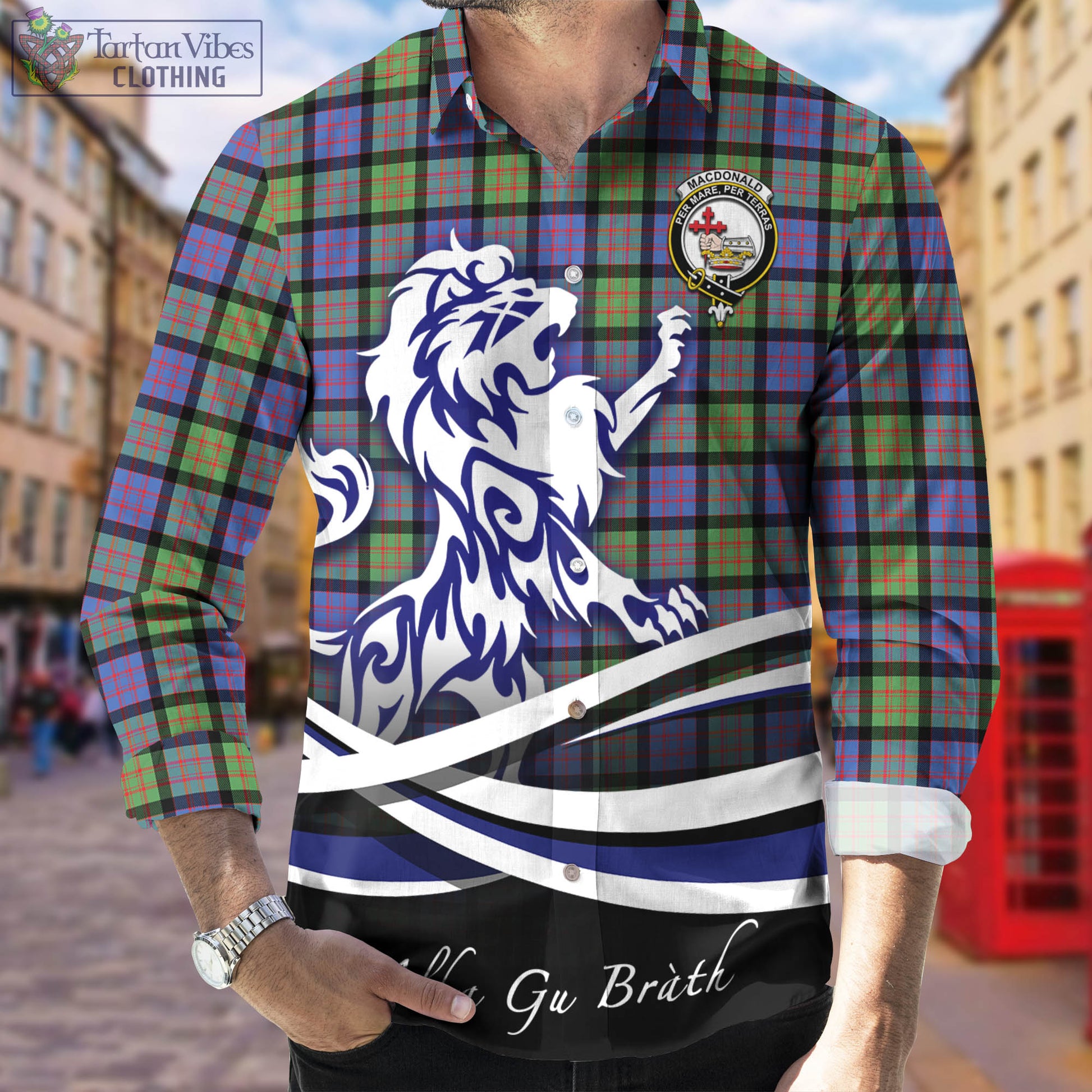 macdonald-ancient-tartan-long-sleeve-button-up-shirt-with-alba-gu-brath-regal-lion-emblem