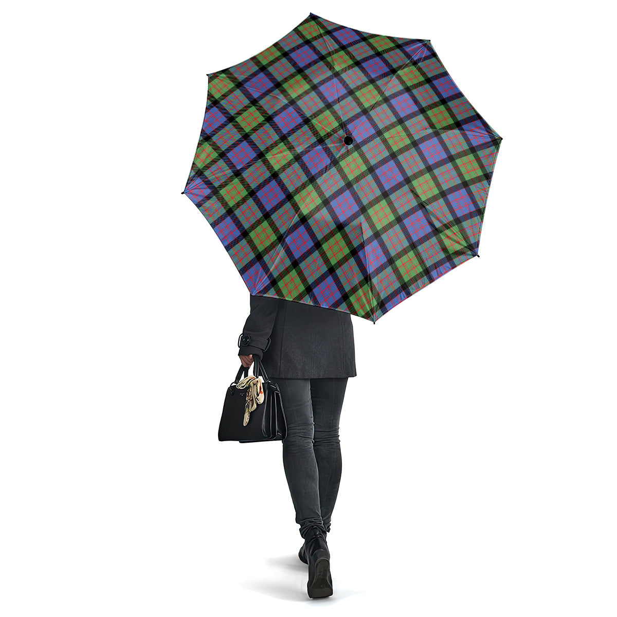 MacDonald Ancient Tartan Umbrella One Size - Tartanvibesclothing