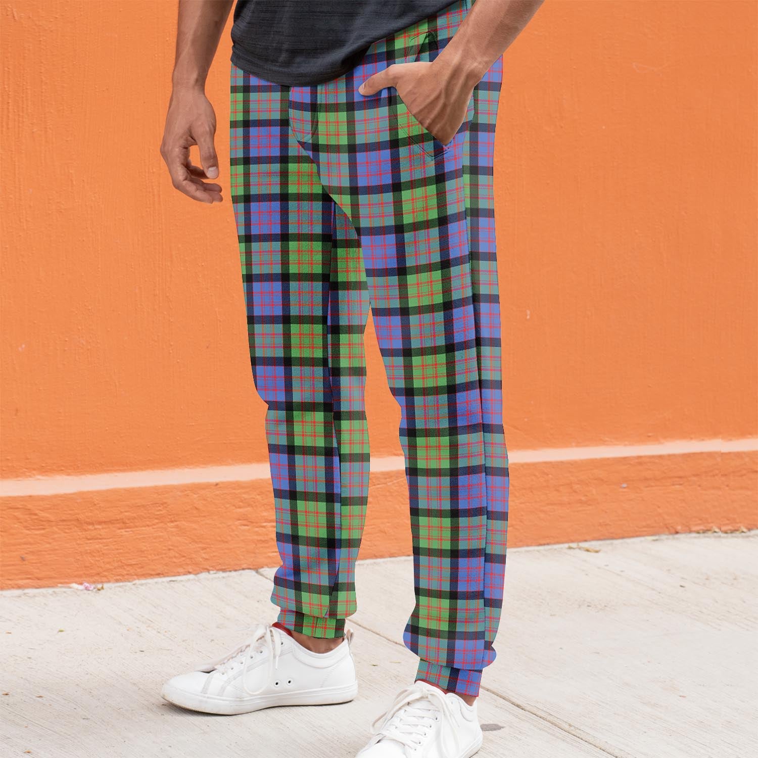 MacDonald Ancient Tartan Joggers Pants S - Tartan Vibes Clothing