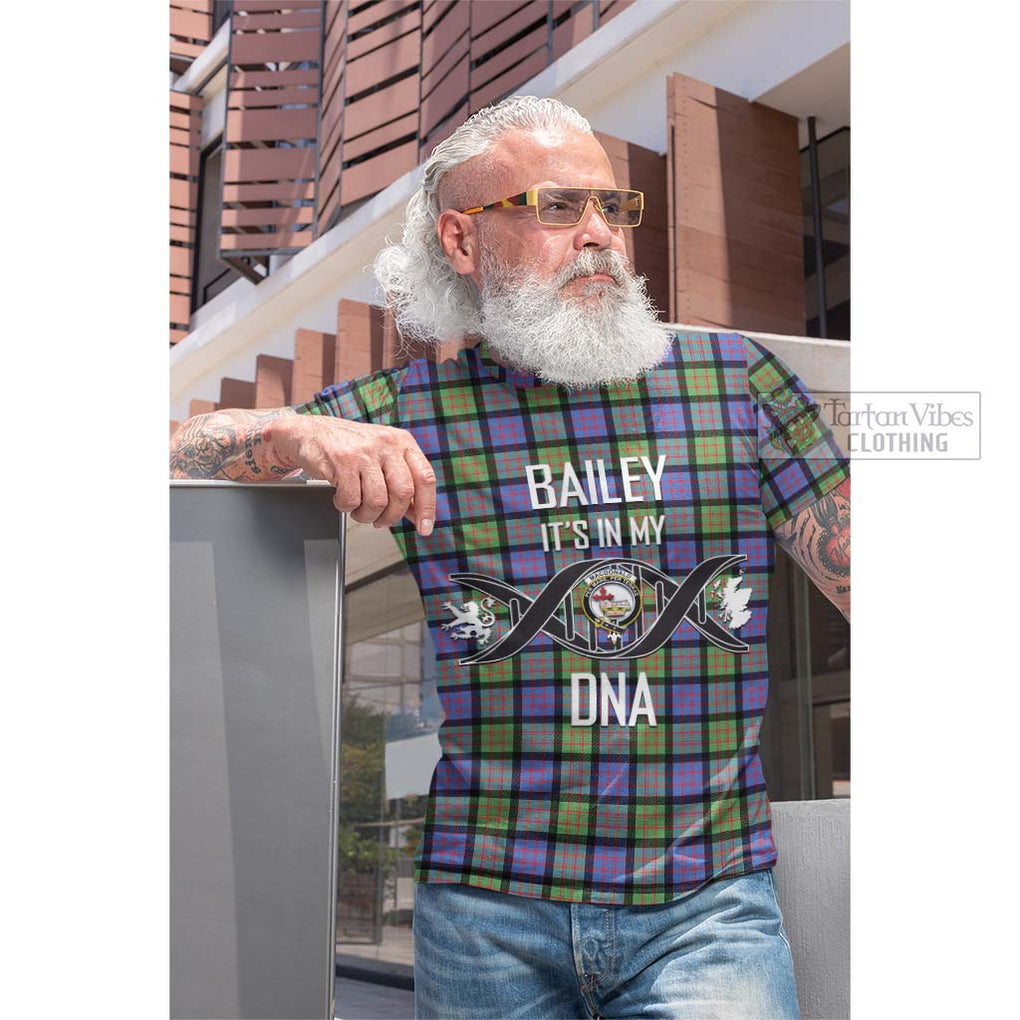 Tartan Vibes Clothing MacDonald Ancient Tartan Cotton T-shirt with Family Crest DNA In Me Style