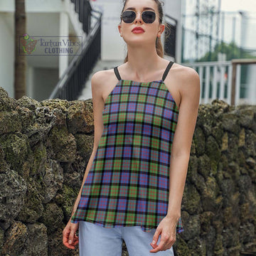 MacDonald Ancient Tartan Loose Halter Neck Camisole