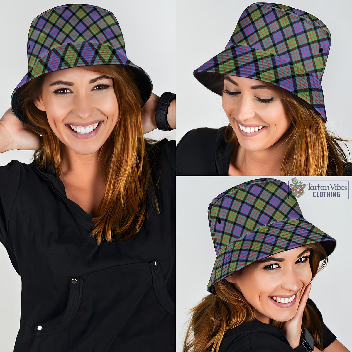 Tartan Vibes Clothing MacDonald Ancient Tartan Bucket Hat