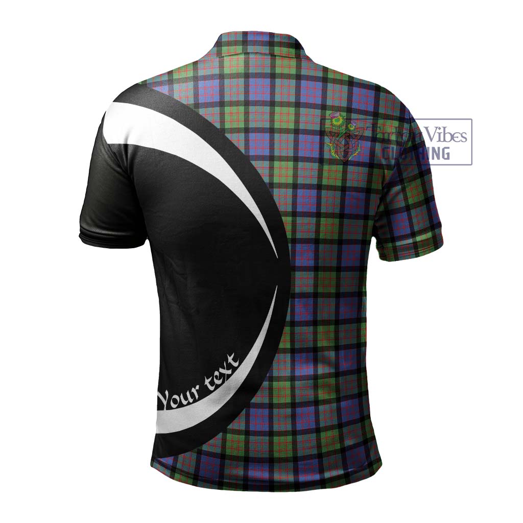 MacDonald Ancient Tartan Men's Polo Shirt with Family Crest Circle Style - Tartan Vibes Clothing