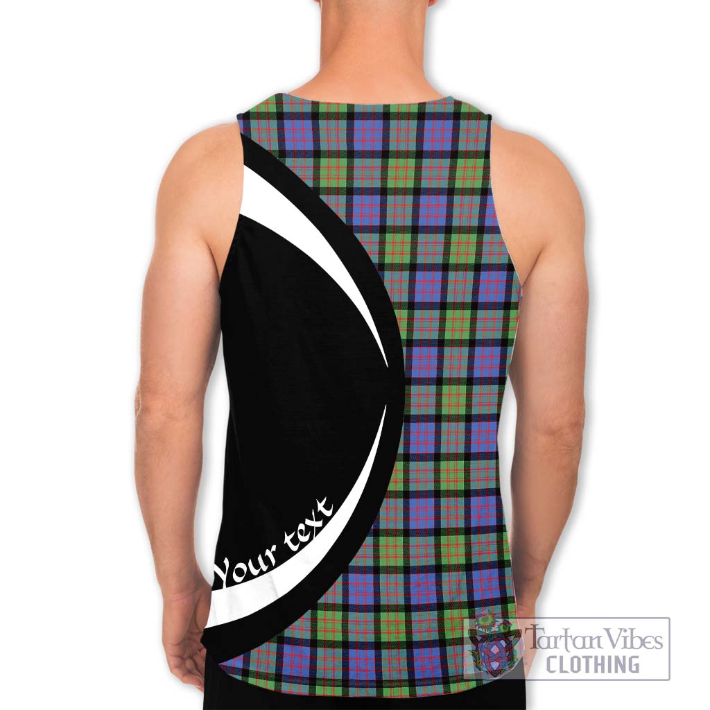 MacDonald Ancient Tartan Men's Tank Top with Family Crest Circle Style - Tartan Vibes Clothing