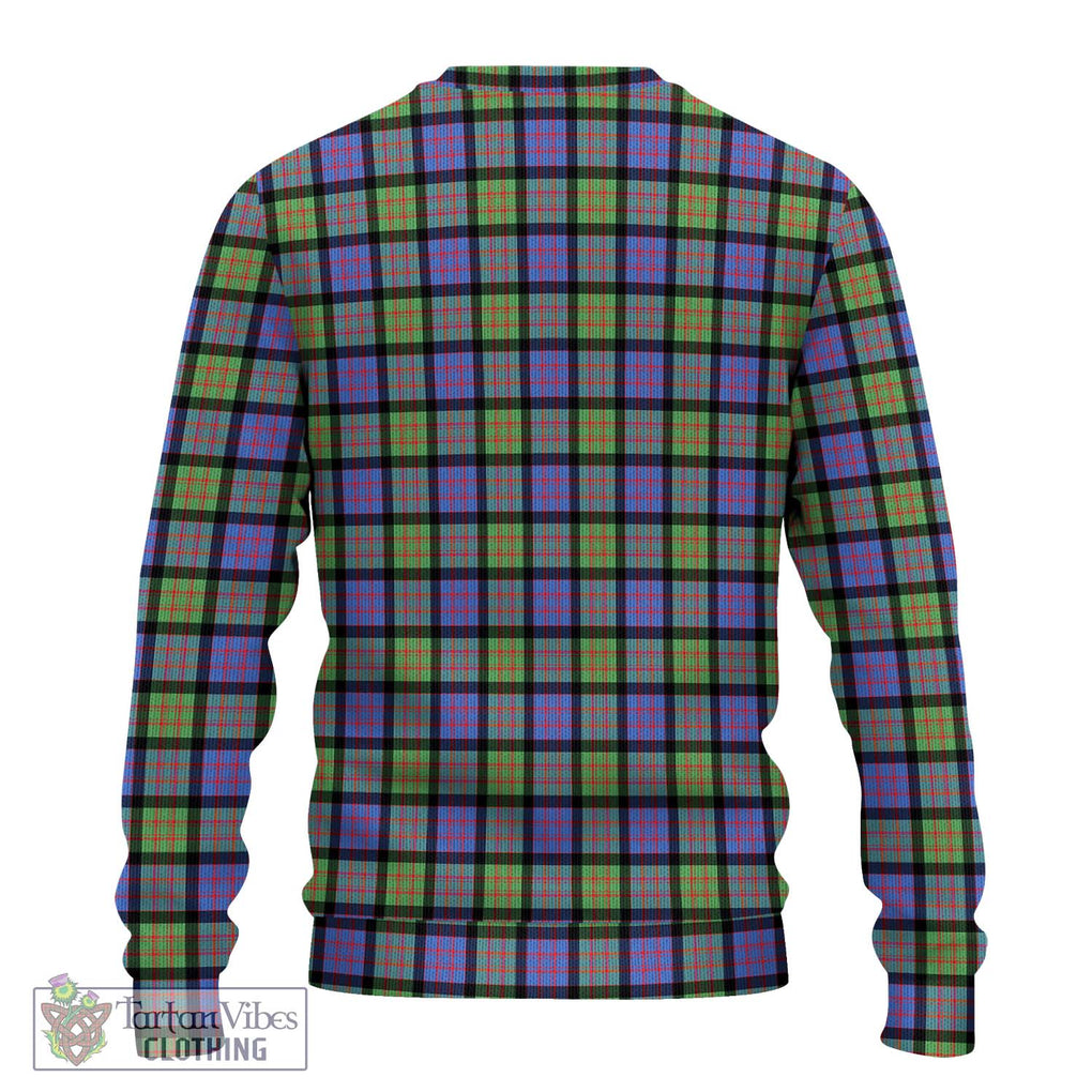 MacDonald Ancient Tartan Knitted Sweater with Family Crest DNA In Me Style - Tartanvibesclothing Shop