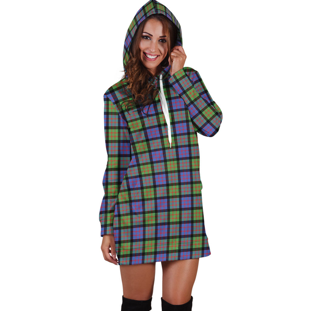 MacDonald Ancient Tartan Hoodie Dress - Tartan Vibes Clothing