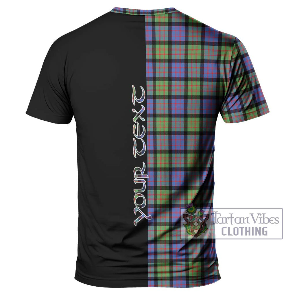 MacDonald Ancient Tartan T-Shirt with Family Crest and Half Of Me Style - Tartanvibesclothing Shop