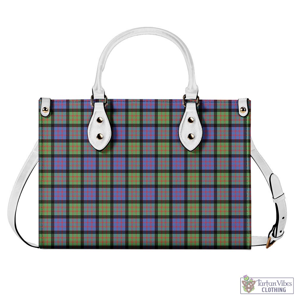 Tartan Vibes Clothing MacDonald Ancient Tartan Luxury Leather Handbags