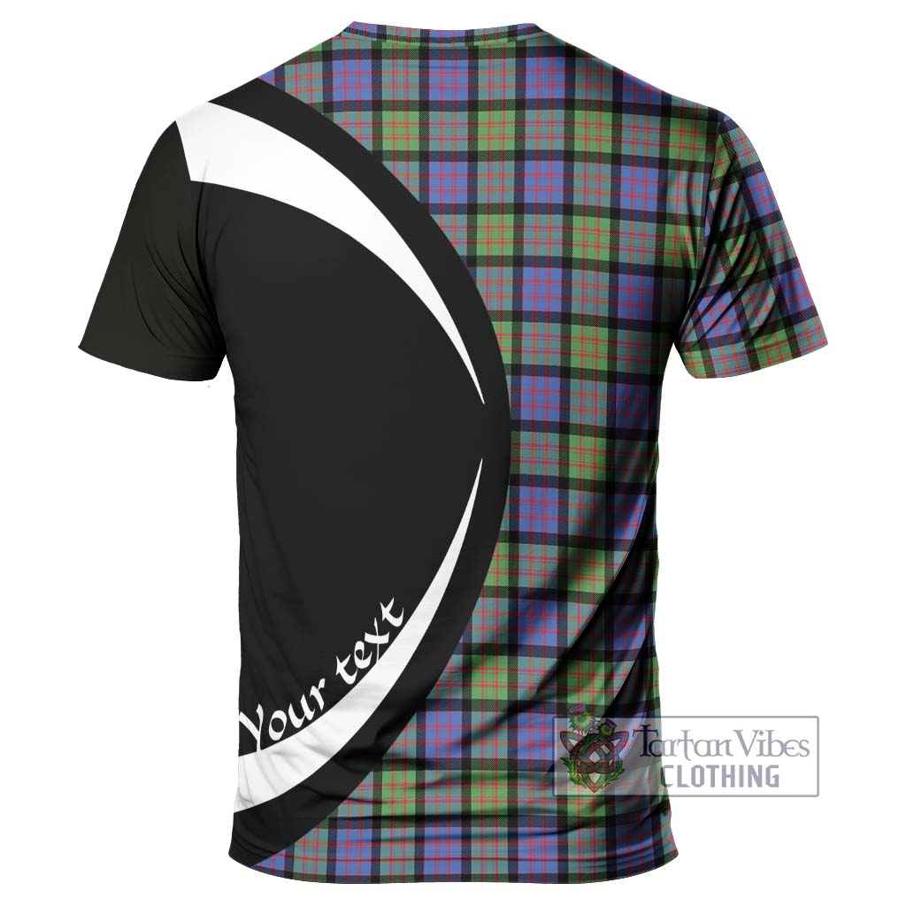 Tartan Vibes Clothing MacDonald Ancient Tartan T-Shirt with Family Crest Circle Style