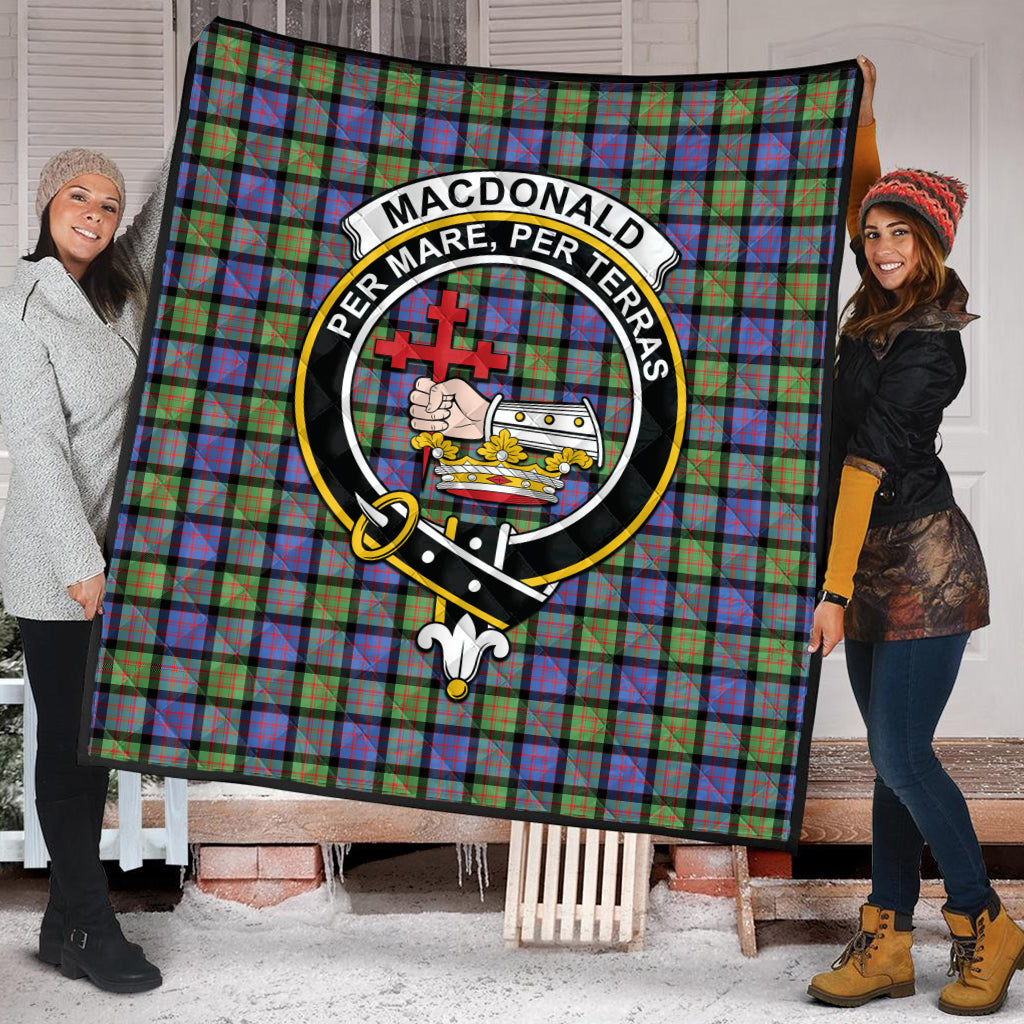 macdonald-ancient-tartan-quilt-with-family-crest