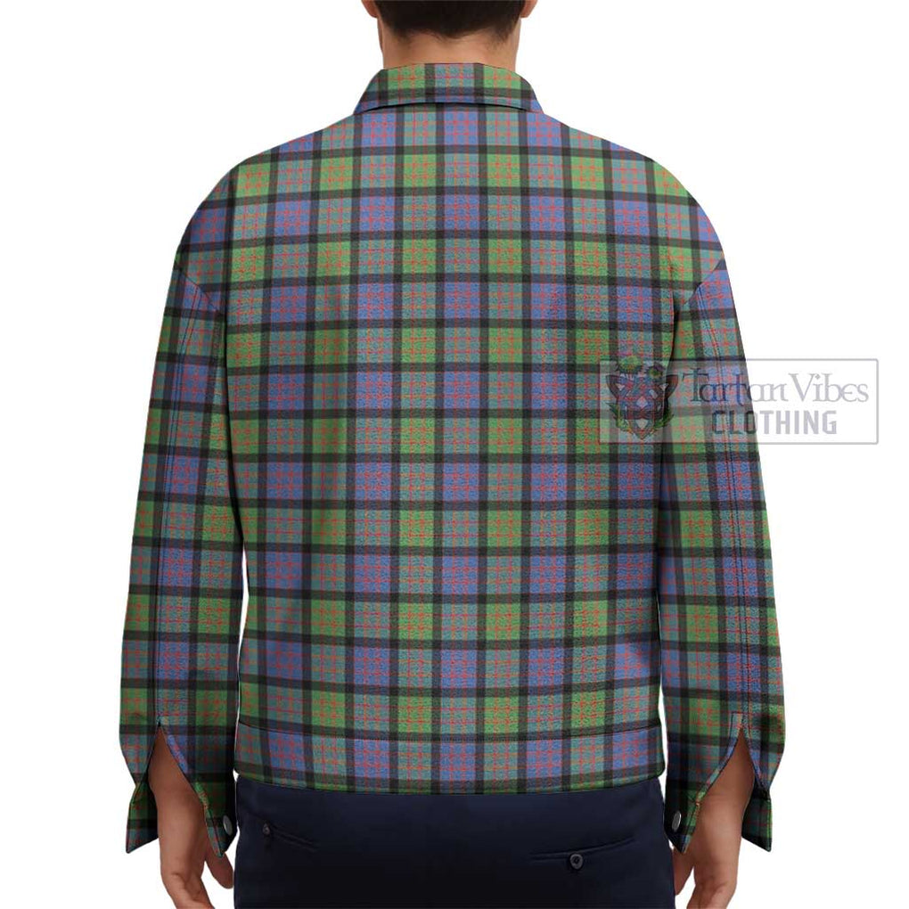 MacDonald Ancient Tartan Unisex Lapel Cotton Jacket - Tartan Vibes Clothing