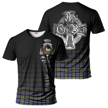 MacDonald Ancient Tartan T-Shirt Featuring Alba Gu Brath Family Crest Celtic Inspired