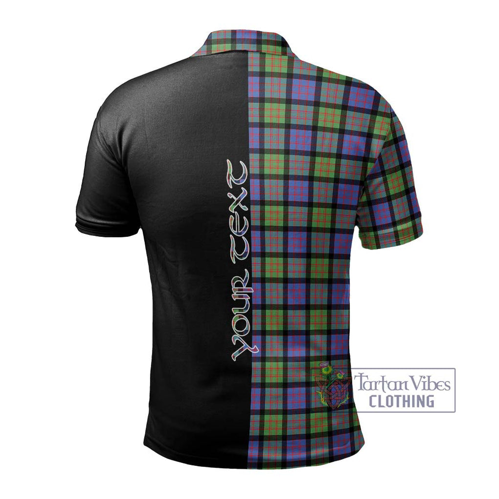 MacDonald Ancient Tartan Polo Shirt with Family Crest and Half Of Me Style - Tartanvibesclothing Shop