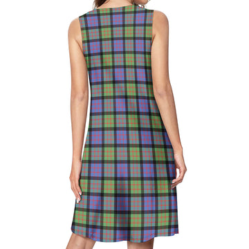 MacDonald Ancient Tartan Womens Casual Dresses