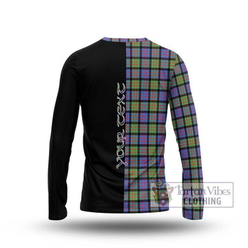 MacDonald Ancient Tartan Long Sleeve T-Shirt with Family Crest and Half Of Me Style