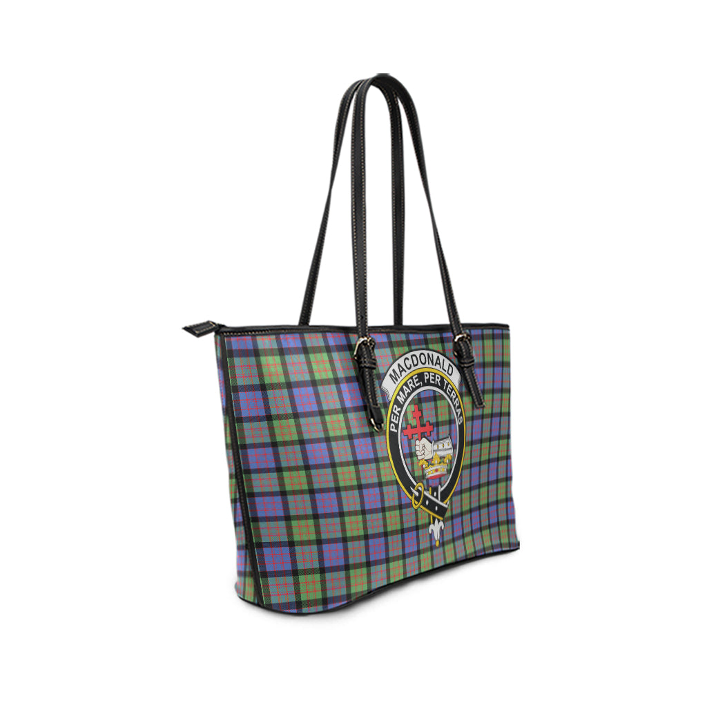 macdonald-ancient-tartan-leather-tote-bag-with-family-crest