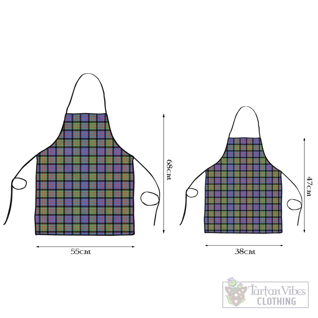 MacDonald Ancient Tartan Apron Black L 55x68 cm - Tartan Vibes Clothing