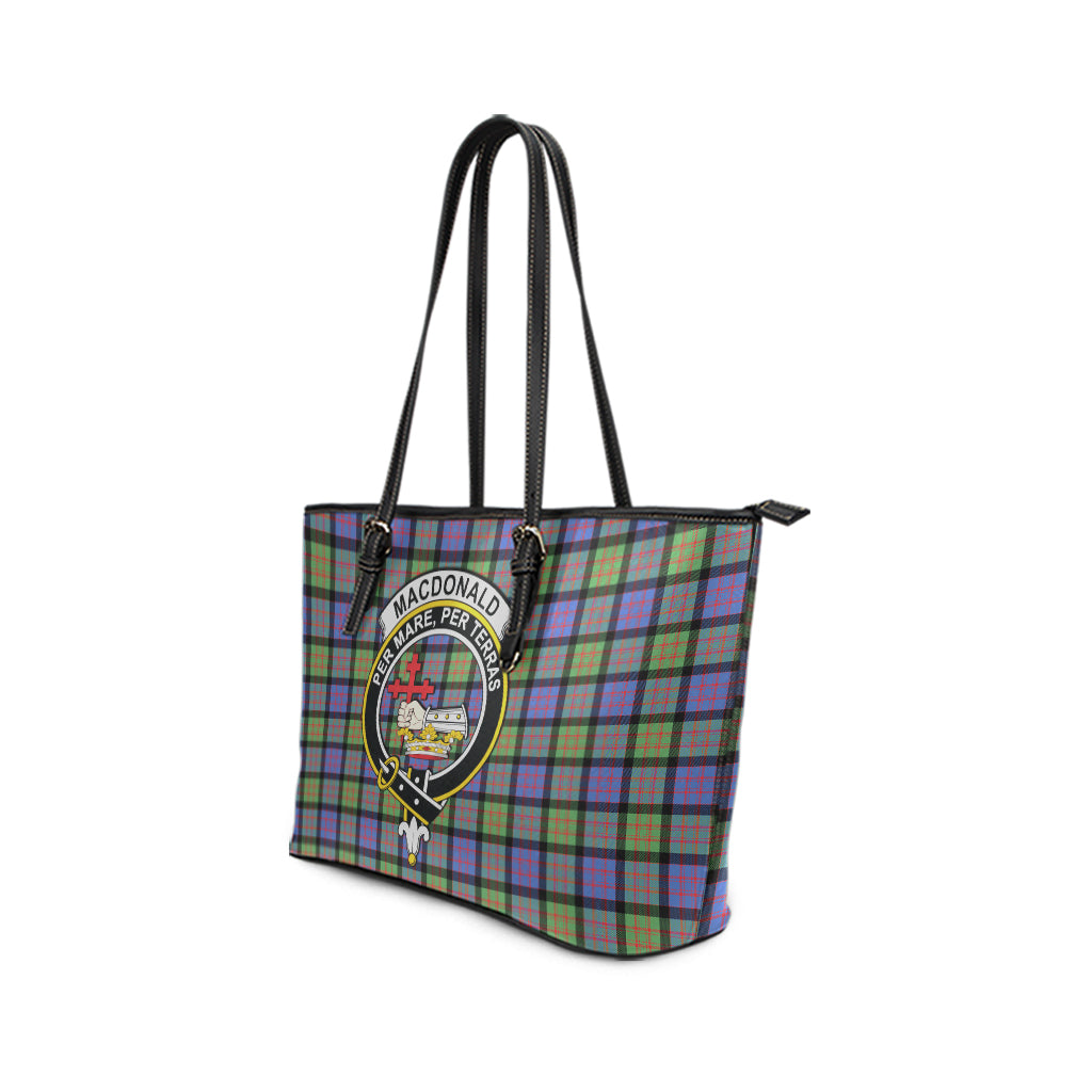 macdonald-ancient-tartan-leather-tote-bag-with-family-crest