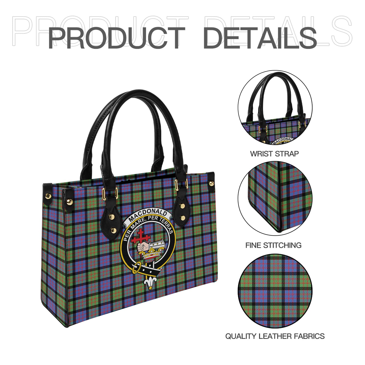 macdonald-ancient-tartan-leather-bag-with-family-crest