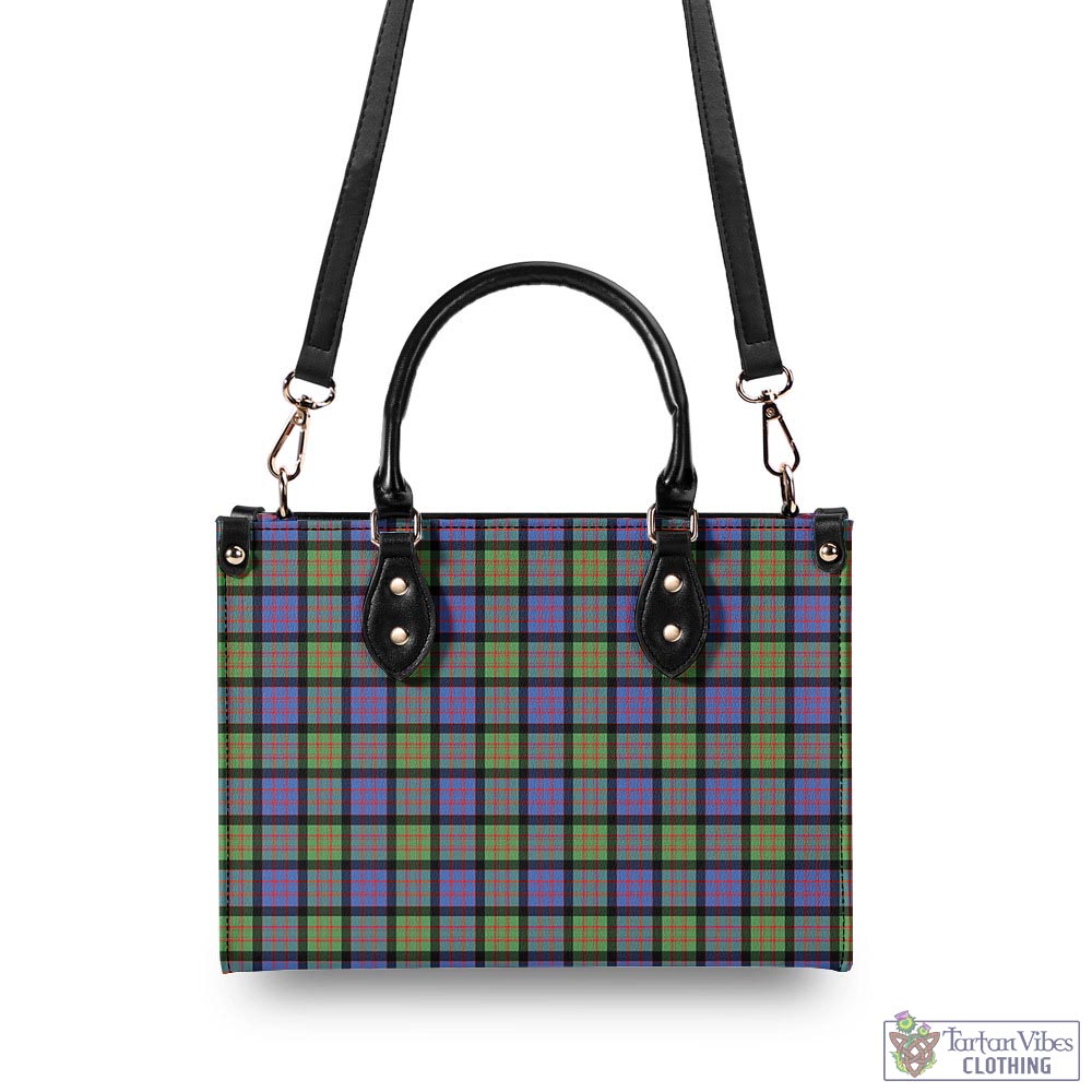 Tartan Vibes Clothing MacDonald Ancient Tartan Luxury Leather Handbags