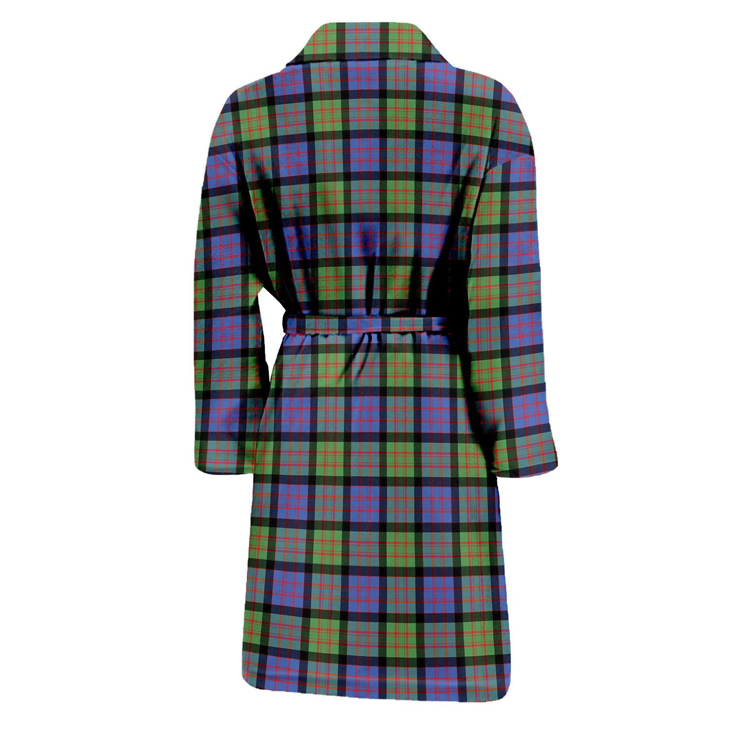 MacDonald Ancient Tartan Bathrobe with Family Crest - Tartan Vibes Clothing