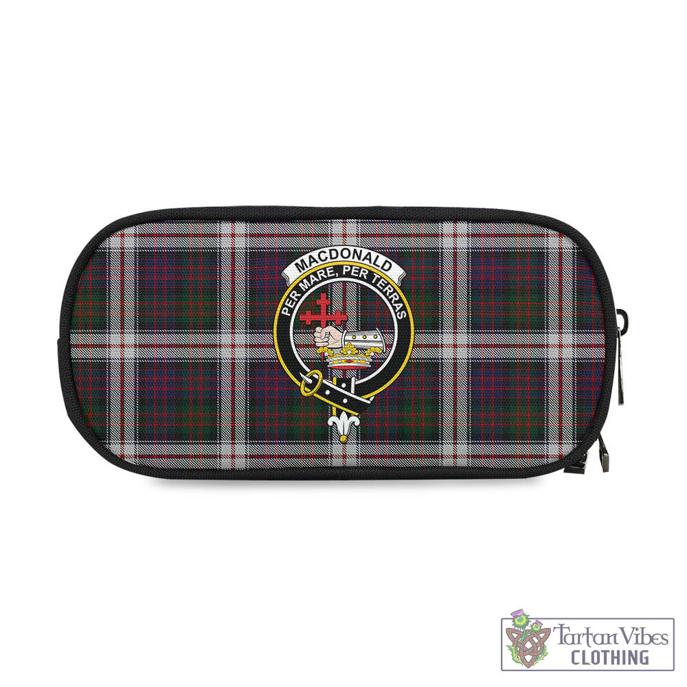 Tartan Vibes Clothing MacDonald Dress Tartan Pen and Pencil Case with Family Crest